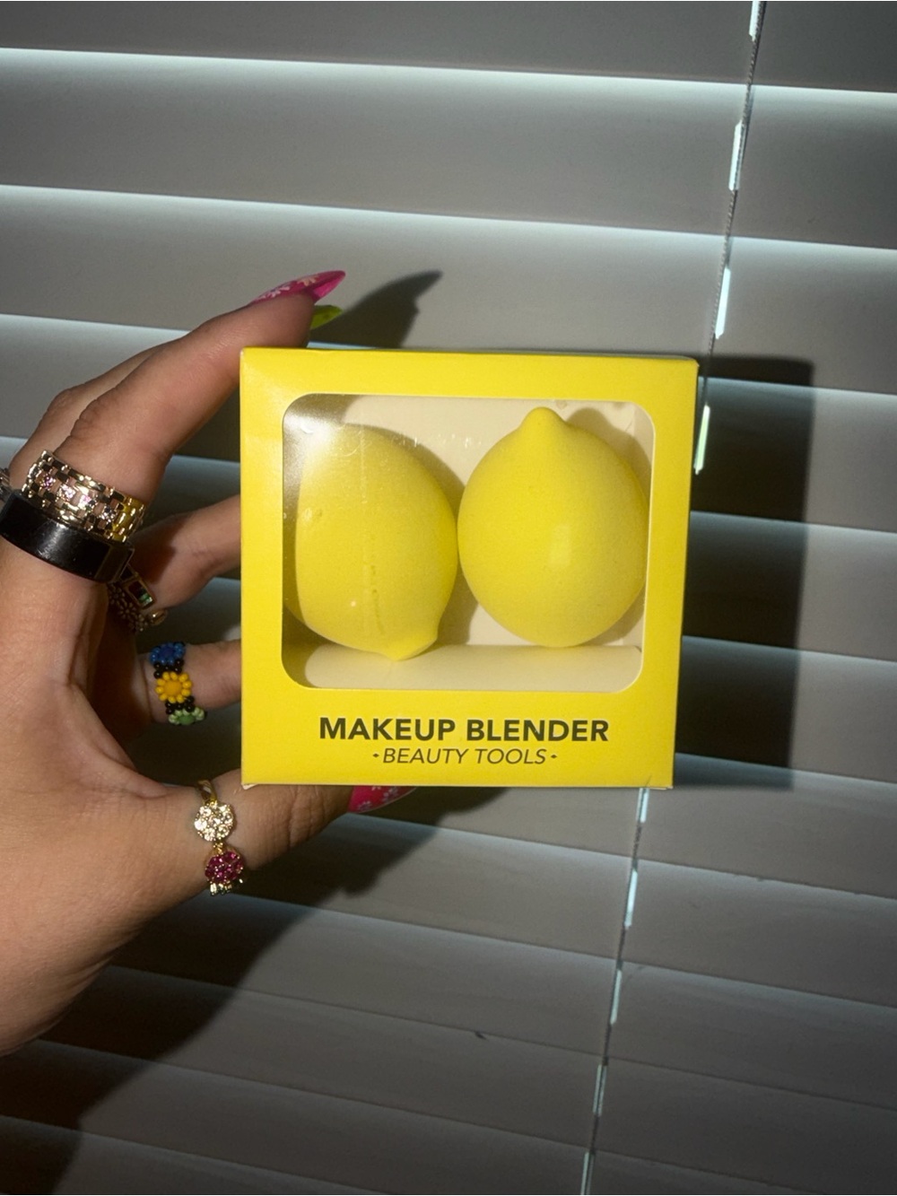 Yellow Makeup Blender Sponges - Soft Beauty Tools
